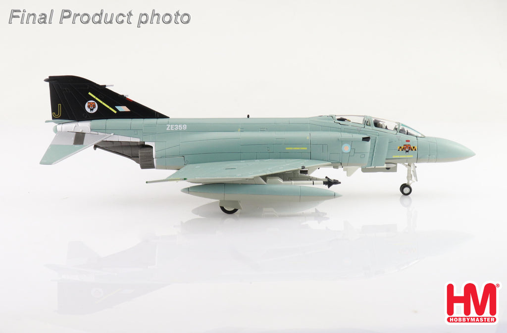 McDonnell Douglas F-4J (UK) ZE359, 74 Sqn. RAF Wattishham Diecast 1:72 Scale Model - Hobby Master HA19068
