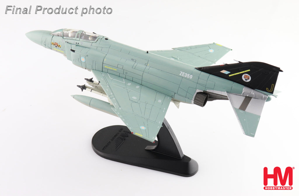 McDonnell Douglas F-4J (UK) ZE359, 74 Sqn. RAF Wattishham Diecast 1:72 Scale Model - Hobby Master HA19068