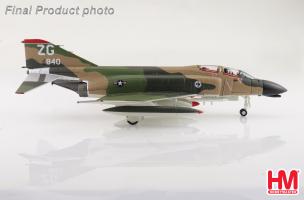 McDonnell Douglas EF-4C Wild Weasel (Super Cocks Swiss Samilar) 64-0840, 67th TFS, Korat RTAFB, 1971 Diecast 1:72 Scale Model - Hobby Master HA19069MC