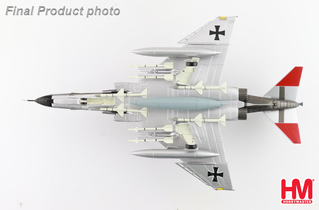 McDonnell Douglas F-4F Phantom II 38+17 JaboG (Westfalen) 1981 Diecast 1:72 Scale Model - Hobby Master HA19098