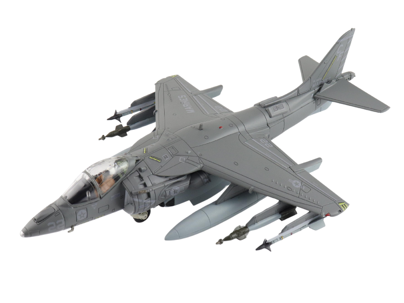 McDonnell Douglas Harrier AV-8B plus Harrier II 163879, VMA-211 US Marines 2013 Diecast 1:72 Scale Model - Hobby Master HA2632