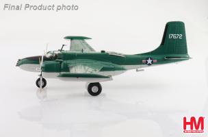 Douglas B-26K Counter Invader 64-17672, USAF 1960s Diecast 1:72 Scale Model - Hobby Master HA3229