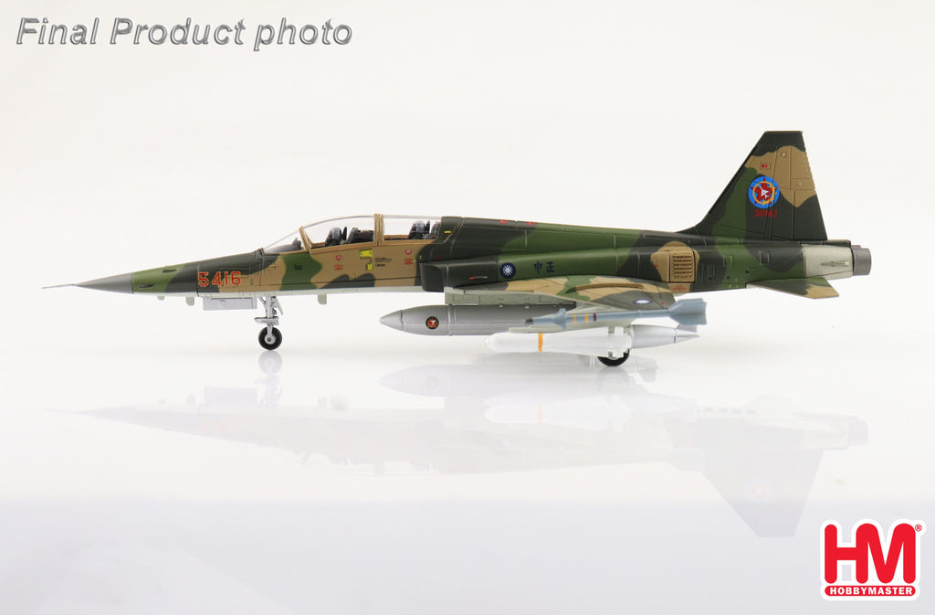 Northrop F-5F Tiger II 5380, 46th Aggressor Sqn. ROCAF Diecast 1:72 Scale Model - Hobby Master HA3376