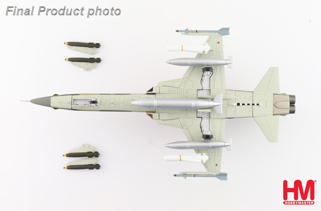 Northrop F-5F Tiger II 5380, 46th Aggressor Sqn. ROCAF Diecast 1:72 Scale Model - Hobby Master HA3376