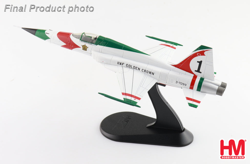 Northrop F-5E (IIAF Golden Crown) 3-7099, IIAF 1970s Diecast 1:72 Scale Model - Hobby Master HA3397