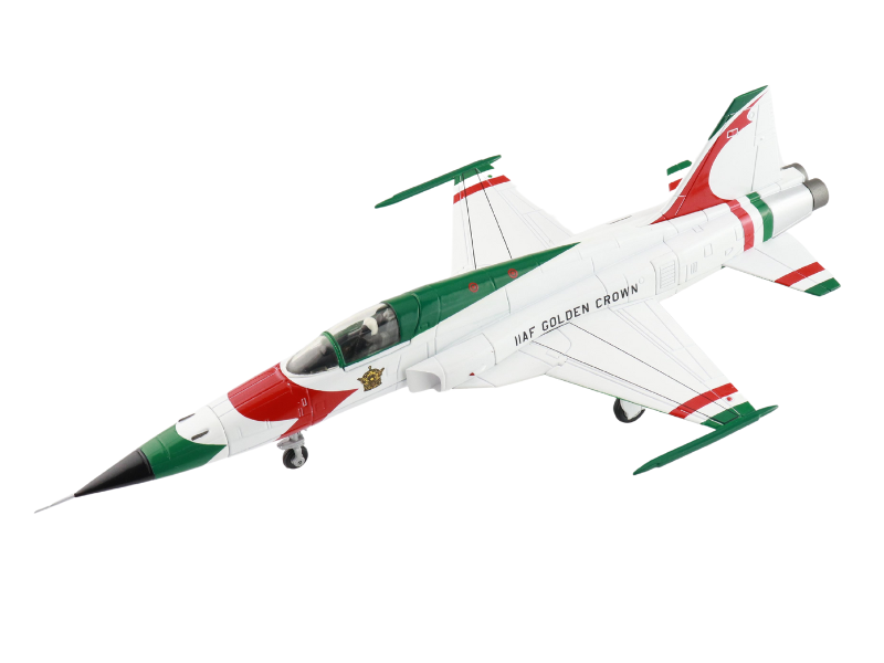 Northrop F-5E (IIAF Golden Crown 3-7099, IIAF 1970s (w/ decals for No1. to No.8 planes) Diecast 1:72 Scale Model - Hobby Master HA3397B
