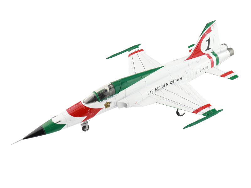 Northrop F-5E (IIAF Golden Crown) 3-7099, IIAF 1970s Diecast 1:72 Scale Model - Hobby Master HA3397