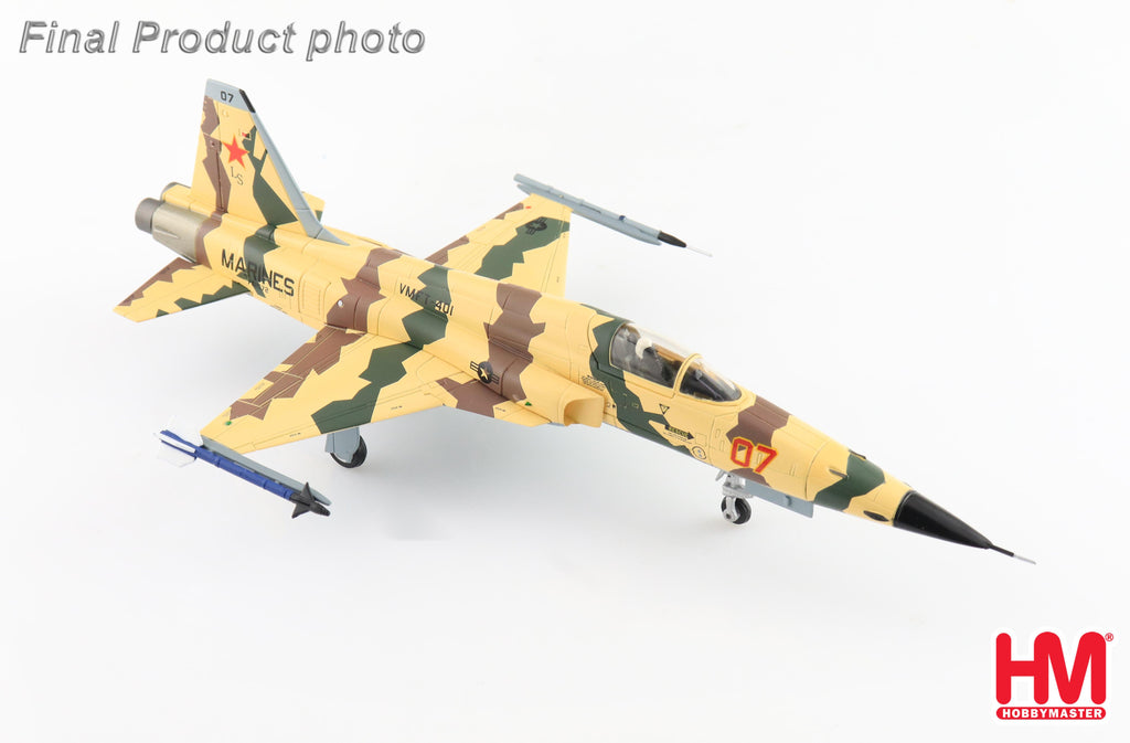 Northrop Grumman F-5N Tiger II 761572, VMFT-401 US Marines Yuma 2018 Diecast 1:72 Scale Model - Hobby Master HA3398
