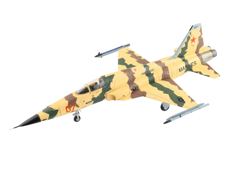 Northrop Grumman F-5N Tiger II 761572, VMFT-401 US Marines Yuma 2018 Diecast 1:72 Scale Model - Hobby Master HA3398