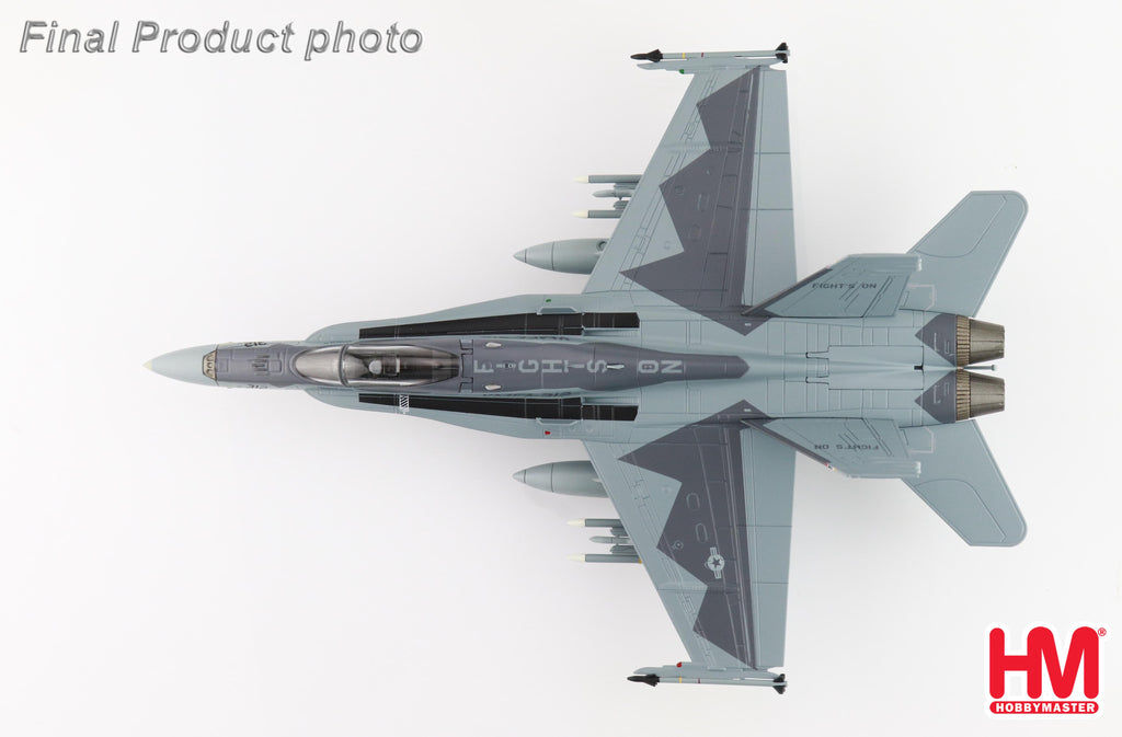 McDonnell Douglas F/A-18C Hornet 165227 VMFA-312 MCAS Iwakuni Yamaguchi 2022 Diecast 1:72 Scale Model - Hobby Master HA3587