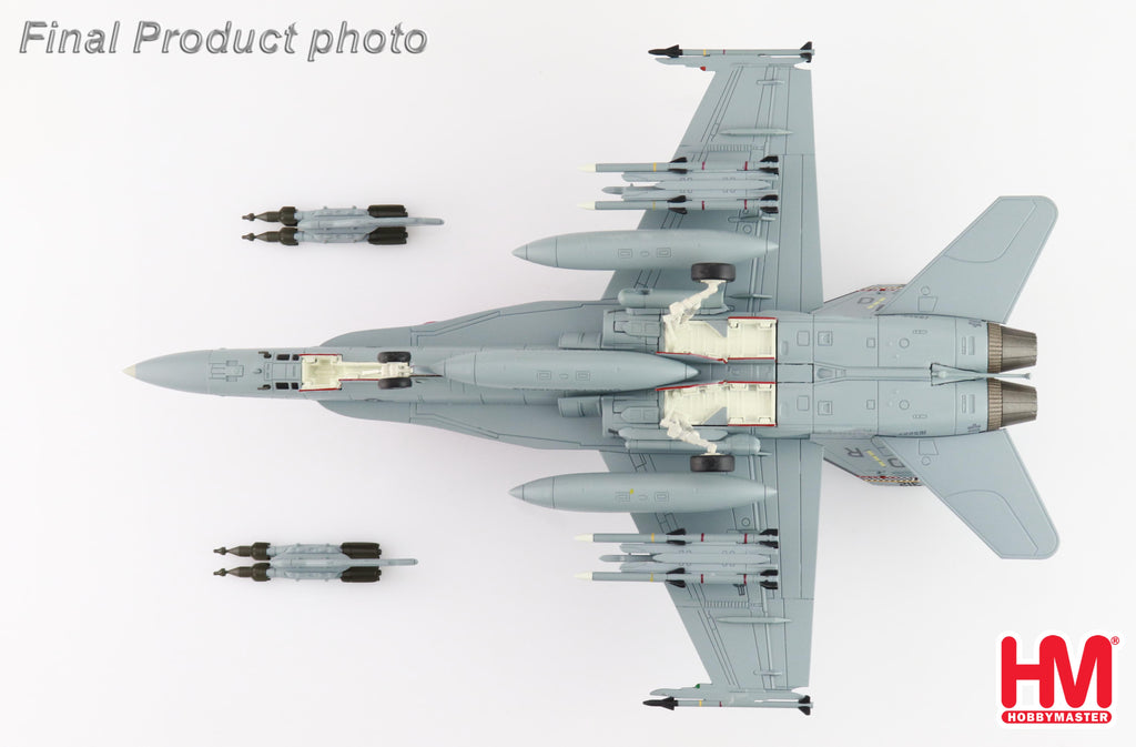 McDonnell Douglas F/A-18C Hornet 165227 VMFA-312 MCAS Iwakuni Yamaguchi 2022 Diecast 1:72 Scale Model - Hobby Master HA3587