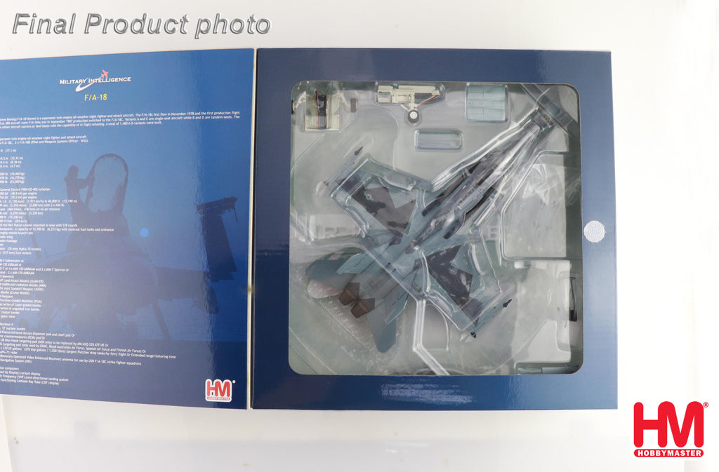 McDonnell Douglas F/A-18C Hornet 165227 VMFA-312 MCAS Iwakuni Yamaguchi 2022 Diecast 1:72 Scale Model - Hobby Master HA3587