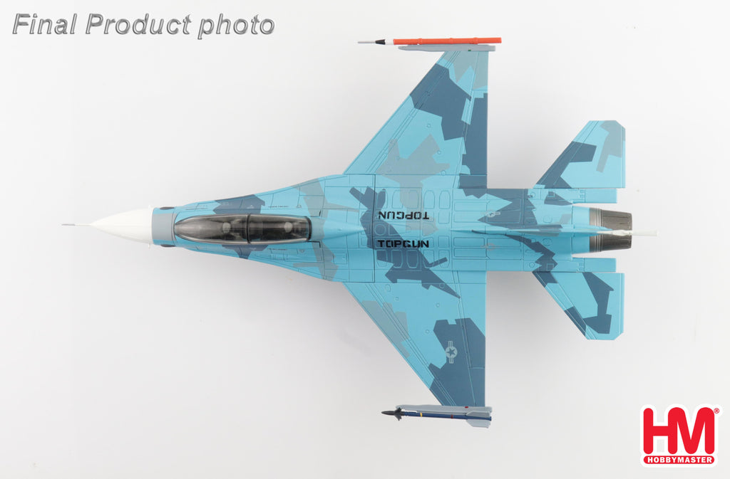 Lockheed Martin F-16B (Top Gun) 04 Centennial of Naval Aviation 2011 Diecast 1:72 Scale Model - Hobby Master HA38019