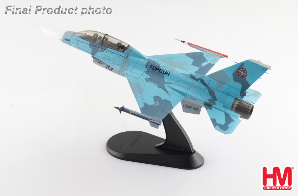 Lockheed Martin F-16B (Top Gun) 04 Centennial of Naval Aviation 2011 Diecast 1:72 Scale Model - Hobby Master HA38019