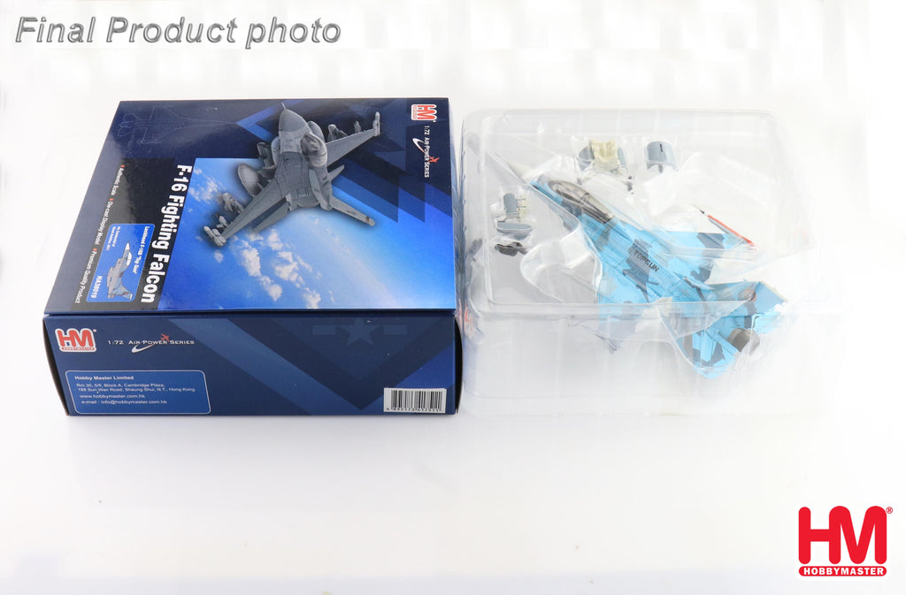 Lockheed Martin F-16B (Top Gun) 04 Centennial of Naval Aviation 2011 Diecast 1:72 Scale Model - Hobby Master HA38019