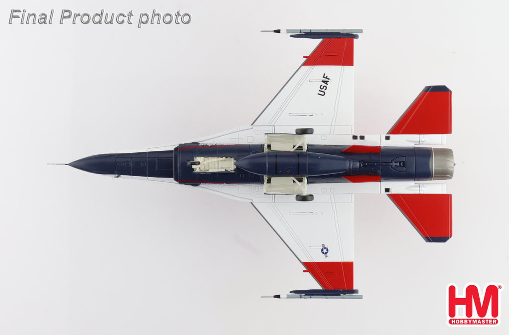 Lockheed Martin X-62A VISTA 86-0048 USAF Test Pilot School, Edwards AFB (w/2 x ACMI Pod + 1 center fuel tank) Diecast 1:72 Scale Model - Hobby Master HA38042