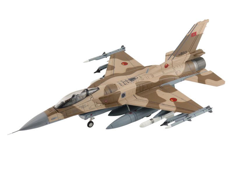 Lockheed F-16C Royal Moroccan AF 08-8013 RMAF, RAF Fairford RIAT 2024 Diecast 1:72 Scale Model - Hobby Master HA38050