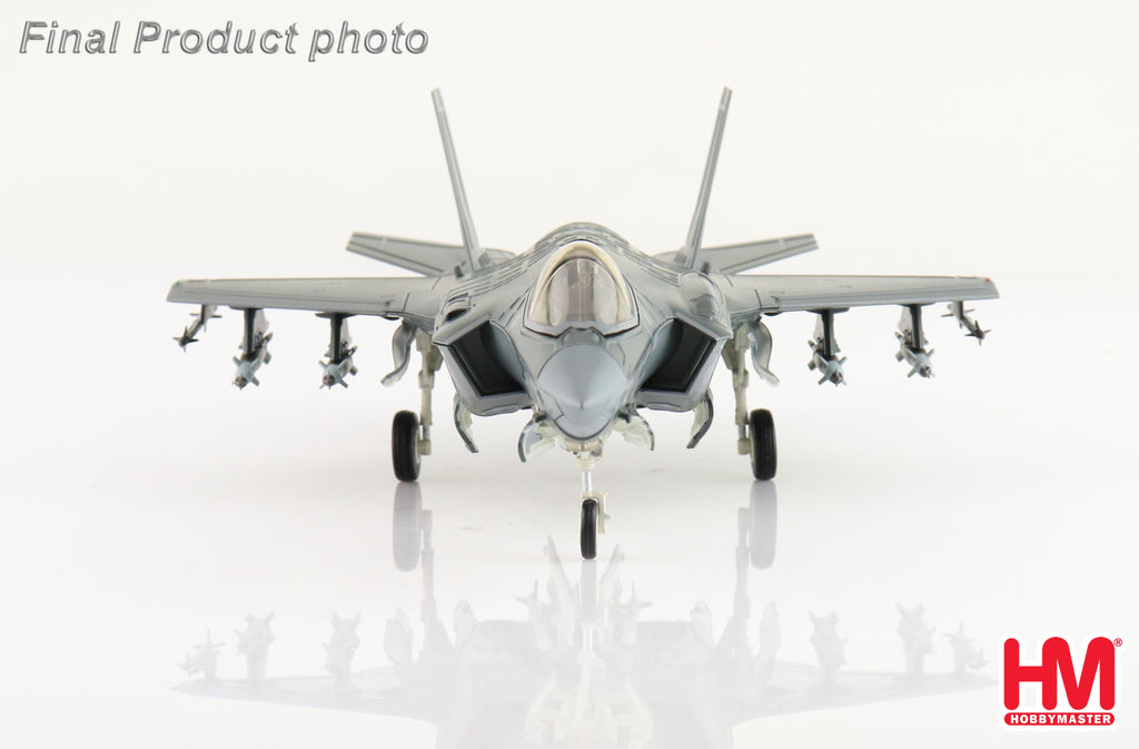 Lockheed Martin F-35A (Red Tail) 18-5420, 187 FW Alabama ANG Feb. 2024 Diecast 1:72 Scale Model - Hobby Master HA4440