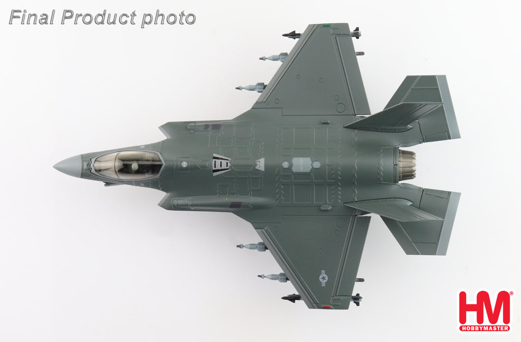 Lockheed Martin F-35A (Red Tail) 18-5420, 187 FW Alabama ANG Feb. 2024 Diecast 1:72 Scale Model - Hobby Master HA4440