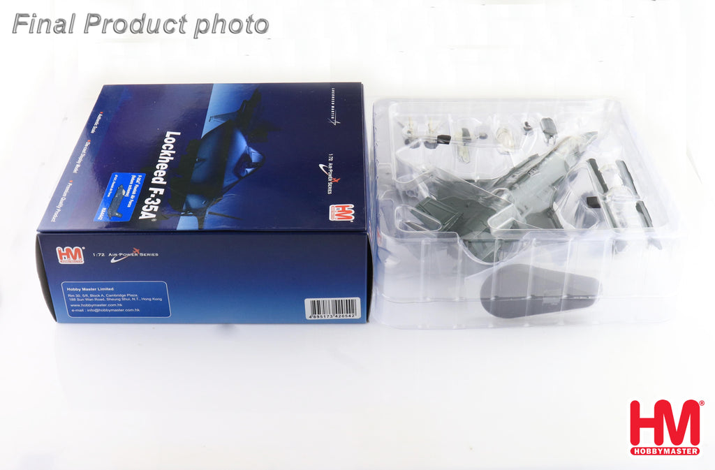 Lockheed Martin F-35A Finnish Air Force (future scheme) JF-531 Finnish Air Force Diecast 1:72 Scale Model - Hobby Master HA4442
