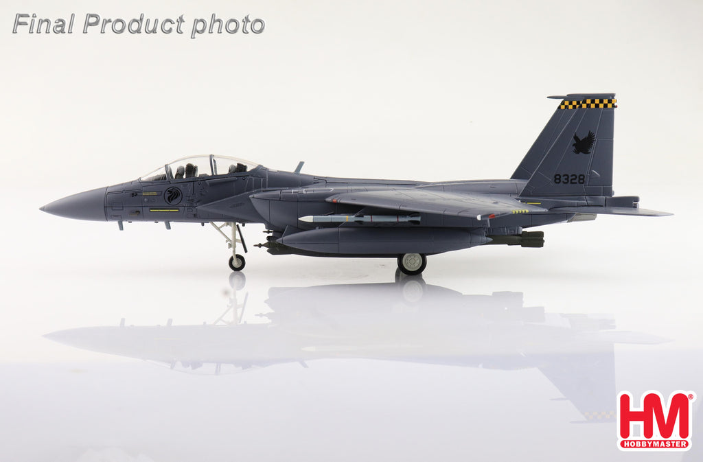 Boeing F-15SG Multi-role Fighter Aircraft 8328 - 149 Squadron RSAF Diecast 1:72 Scale Model - Hobby Master HA4540