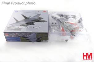 McDonnell Douglas F-15SA Advanced Eagle 12-1002 USAF Test Markings 2018 (w/ 12 x AIM-120, 3 x fuel tank) Diecast 1:72 Scale Model - Hobby Master HA4547