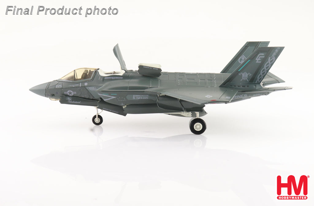 Lockheed Martin F-35B Lightning II 169920 VMFA-225 (Vikings) Yuma Marine Corps Air Station 2023 Diecast 1:72 Scale Model - Hobby Master HA4620