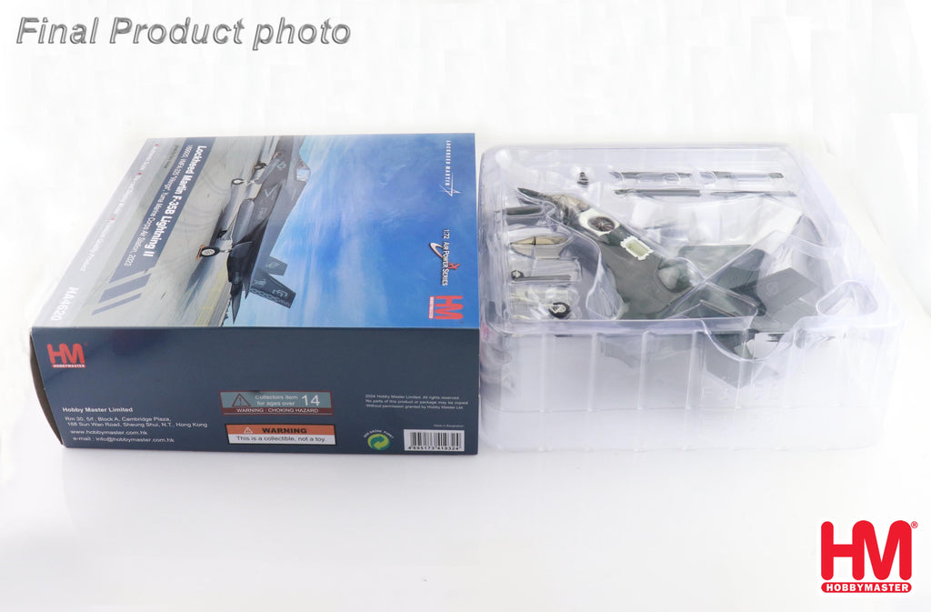 Lockheed Martin F-35B Lightning II 169920 VMFA-225 (Vikings) Yuma Marine Corps Air Station 2023 Diecast 1:72 Scale Model - Hobby Master HA4620