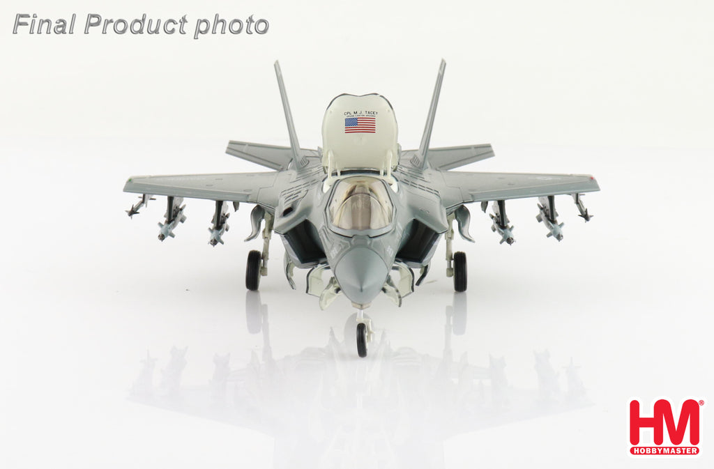 Lockheed Martin F-35B Lightning II 169920 VMFA-225 (Vikings) Yuma Marine Corps Air Station 2023 (Beast Mode) Diecast 1:72 Scale Model - Hobby Master HA4620B