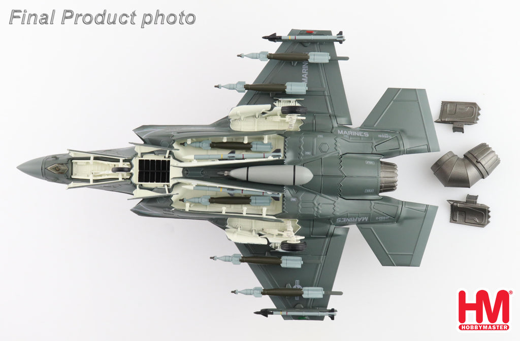 Lockheed Martin F-35B Lightning II 169920 VMFA-225 (Vikings) Yuma Marine Corps Air Station 2023 (Beast Mode) Diecast 1:72 Scale Model - Hobby Master HA4620B
