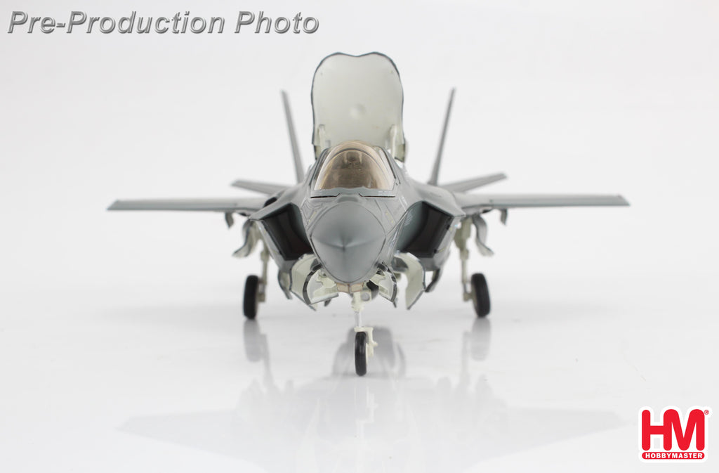 Lockheed Martin F-35B (Black Death) 170064 VMFA-542 (Tigers) MCAS Cherry Point 2023 Diecast 1:72 Scale Model - Hobby Master HA4622