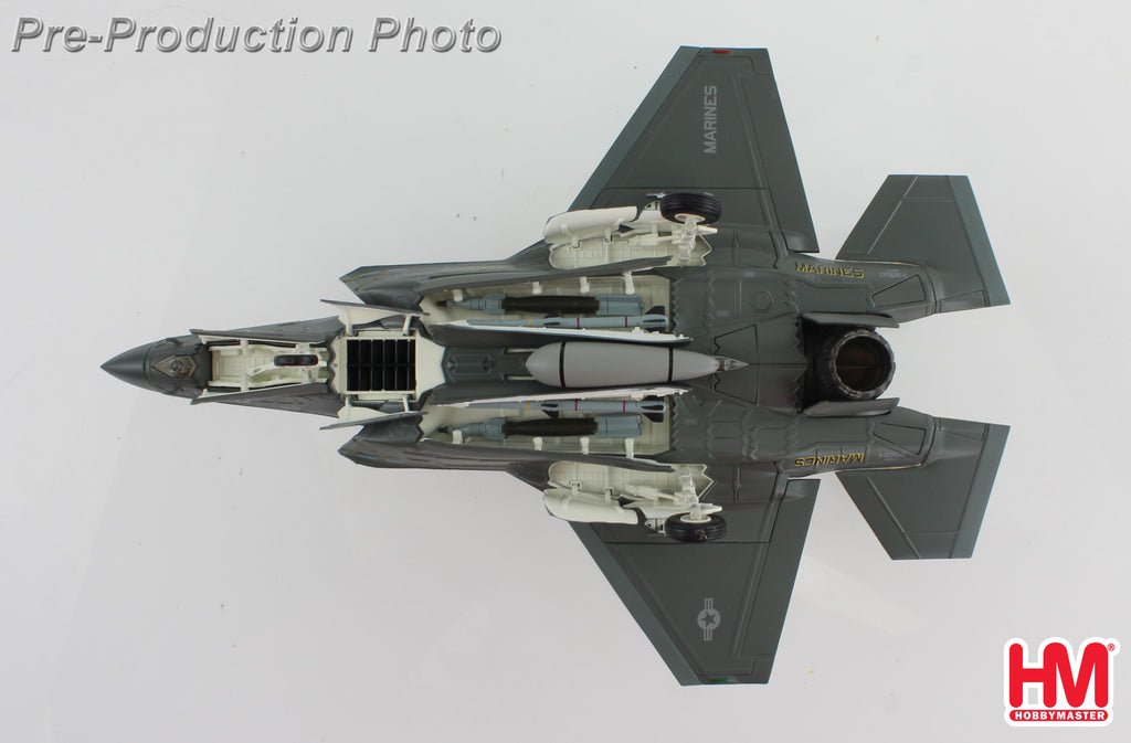 Lockheed Martin F-35B (Black Death) 170064 VMFA-542 (Tigers) MCAS Cherry Point 2023 Diecast 1:72 Scale Model - Hobby Master HA4622