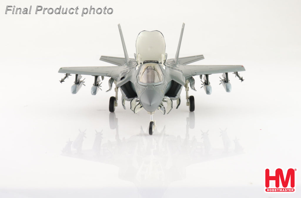 Lockheed Martin F-35B (Black Death) 170064 VMFA-542 (Tigers) MCAS Cherry Point 2023 (Beast Mode) Diecast 1:72 Scale Model - Hobby Master HA4622B