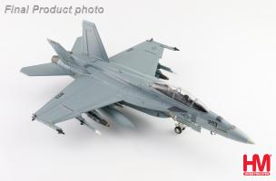 Boeing F/A-18F Super Hornet AG203/166613 VFA-103 (Jolly Rogers) US Navy June 2016 Diecast 1:72 Scale Model - Hobby Master HA5139