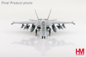 Boeing F/A-18E - Dagger (with 2 x GBU-24 + decal) Diecast 1:72 Scale Model - Hobby Master HA5140