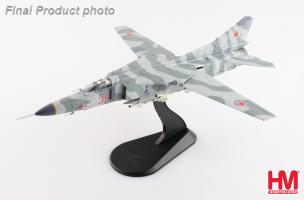Mikoyan MIG-23MS (Flogger E) Red 39, 4477th Test & Evaluation Sqn., Nevada 1981 to 1988 Diecast 1:72 Scale Model - Hobby Master HA5316