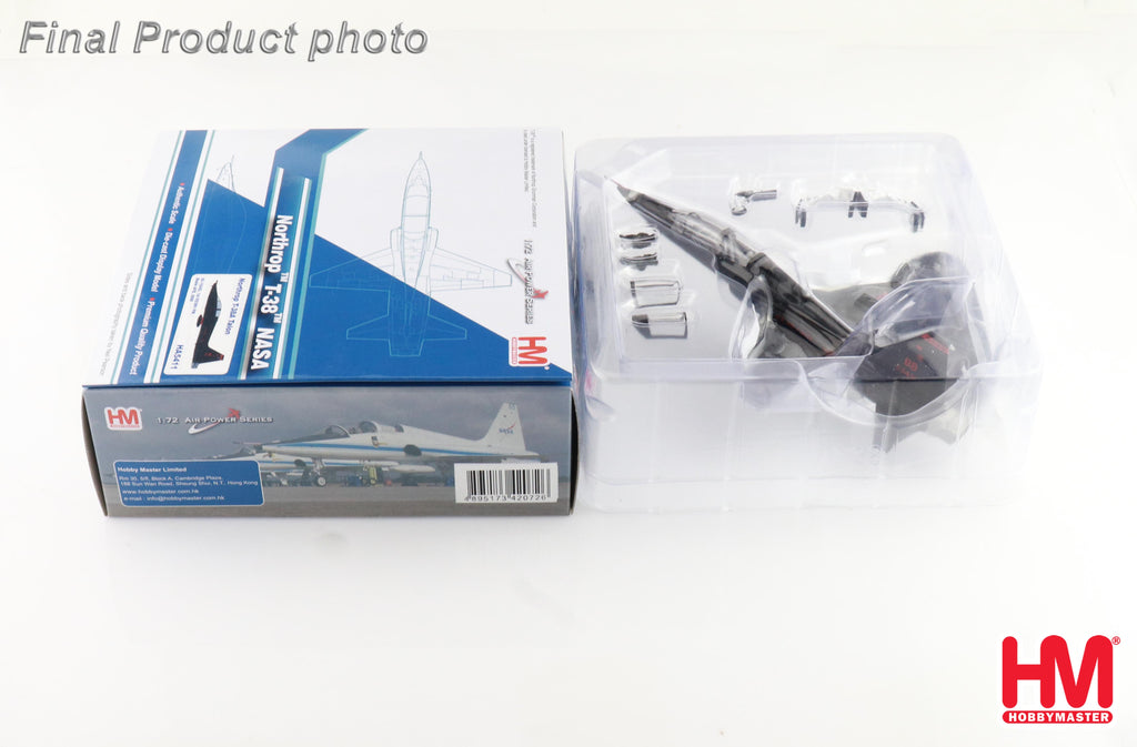 Northrop T-38A Talon 65-10342, 1st RS/9th RW Beale AFB 2006 Diecast 1:72 Scale Model - Hobby Master HA5411