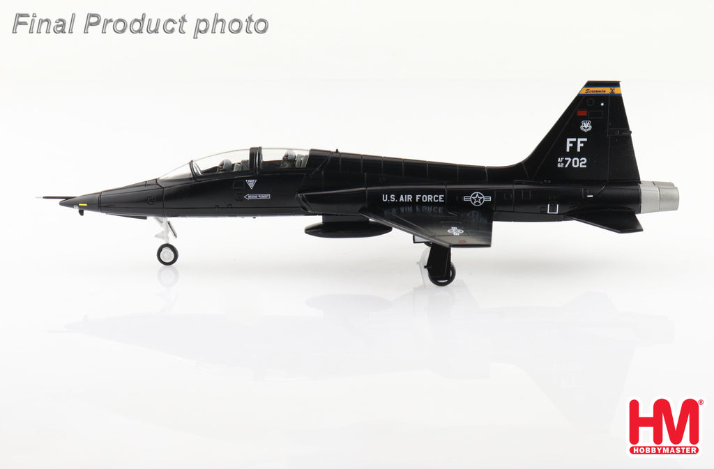 Northrop T-38A Talon 62-3702, 7th FTS Hampton Langley AFB 2023 Diecast 1:72 Scale Model - Hobby Master HA5412
