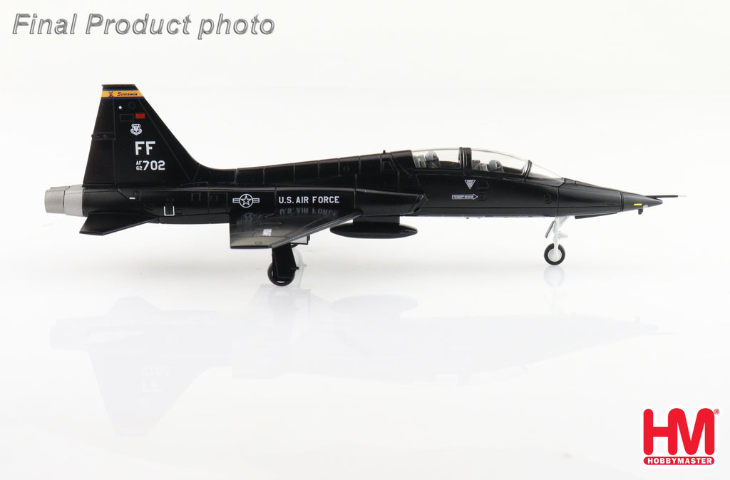 Northrop T-38A Talon 62-3702, 7th FTS Hampton Langley AFB 2023 Diecast 1:72 Scale Model - Hobby Master HA5412