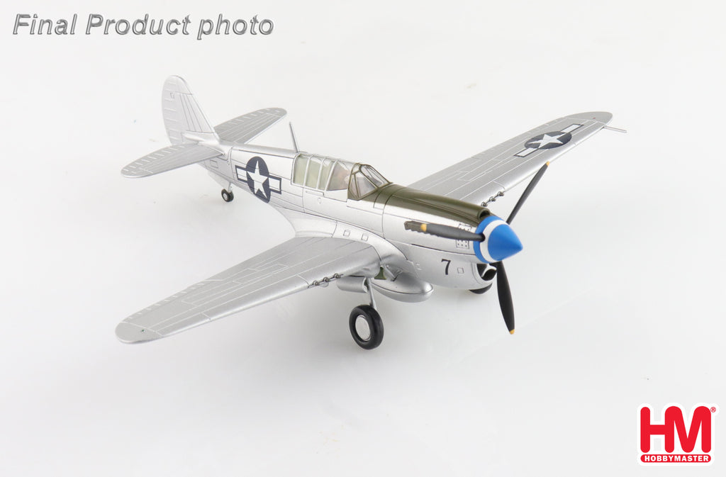 Curtiss-Wright P-40N Warhawk Major Gerald Johnson 49th Fighter Group, Philippines Oct 1944 Diecast 1:72 Scale Model - Hobby Master HA5510