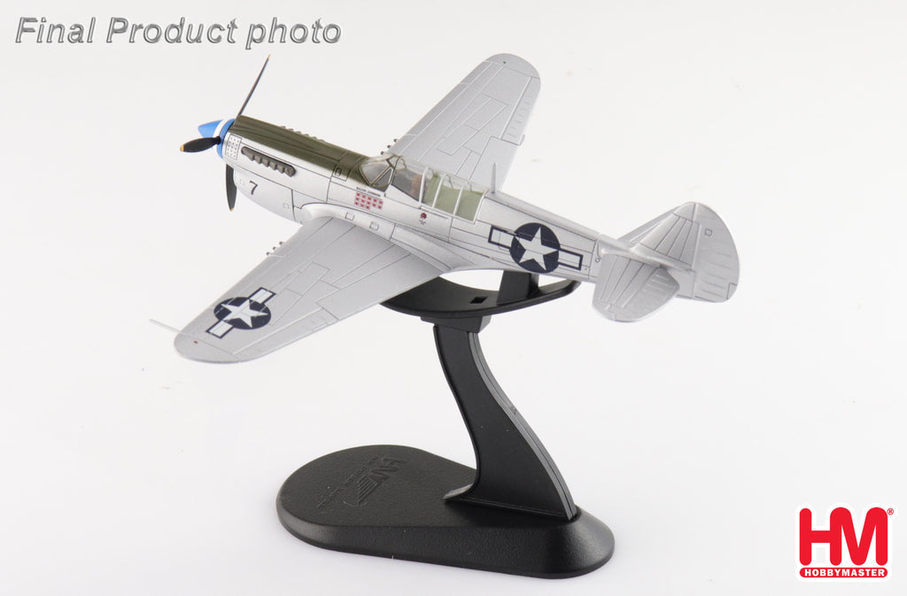 Curtiss-Wright P-40N Warhawk Major Gerald Johnson 49th Fighter Group, Philippines Oct 1944 Diecast 1:72 Scale Model - Hobby Master HA5510