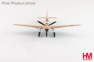 Curtiss-Wright P-40N Warhawk (Geronimo!) Lt. Bruce Campbell, 45th FS Dec., 1943 Diecast 1:72 Scale Model - Hobby Master HA5511