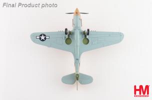 Curtiss-Wright P-40N Warhawk (Geronimo!) Lt. Bruce Campbell, 45th FS Dec., 1943 Diecast 1:72 Scale Model - Hobby Master HA5511