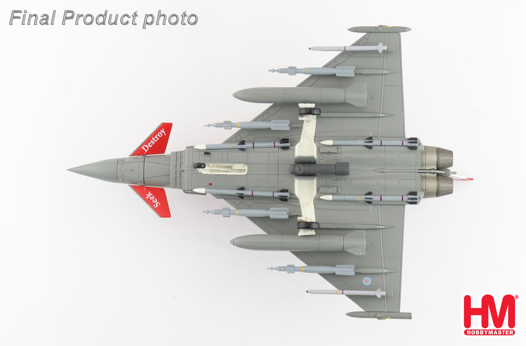 Eurofighter Typhoon ZK315, 41 Sqn. RAF Coningsby 2015 Diecast 1:72 Scale Model - Hobby Master HA6624