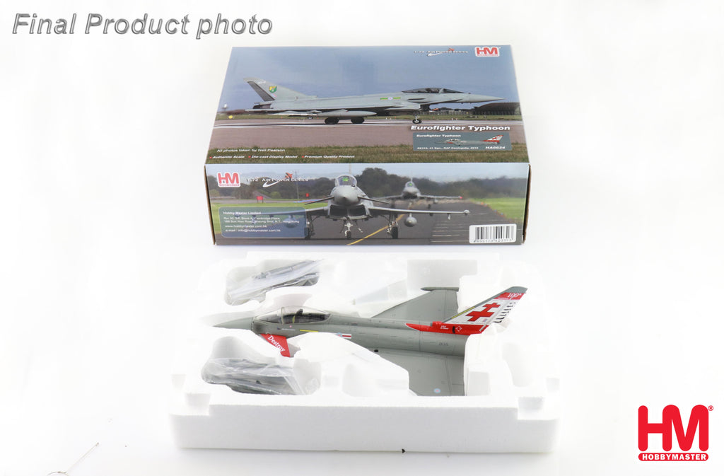Eurofighter Typhoon ZK315, 41 Sqn. RAF Coningsby 2015 Diecast 1:72 Scale Model - Hobby Master HA6624