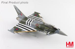 Eurofighter Typhoon FGR4 ZJ913/FM-G, RAF, 2024 (w/2 x ASRAAM, 4 x AIM-120, 3 x fuel tank) Diecast 1:72 Scale Model - Hobby Master HA6626