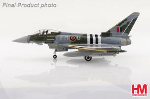 Eurofighter Typhoon FGR4 ZJ913/FM-G, RAF, 2024 (w/2 x ASRAAM, 4 x AIM-120, 3 x fuel tank) Diecast 1:72 Scale Model - Hobby Master HA6626