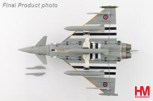 Eurofighter Typhoon FGR4 ZJ913/FM-G, RAF, 2024 (w/2 x ASRAAM, 4 x AIM-120, 3 x fuel tank) Diecast 1:72 Scale Model - Hobby Master HA6626