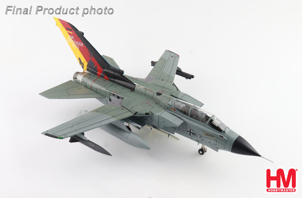 Panavia Tornado IDS - Air Defender 2023 44+69 TLG 51 Luftwaffe Schleswig Jagel AB Diecast 1:72 Scale Model - Hobby Master HA6722