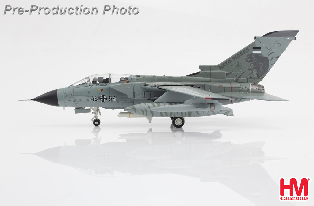 Panavia Tornado ECR 46+54, TLG-51 Schleswig-Jagel AB July 2017 Diecast 1:72 Scale Model - Hobby Master HA6725